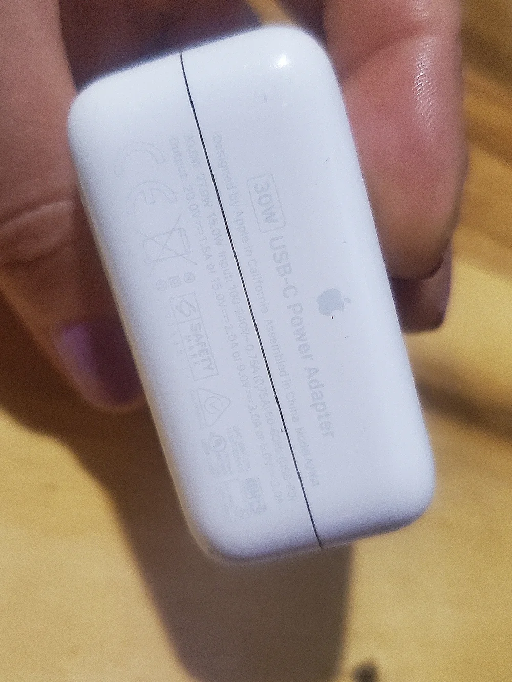 Apple 30W USB-C Power Adapter - White